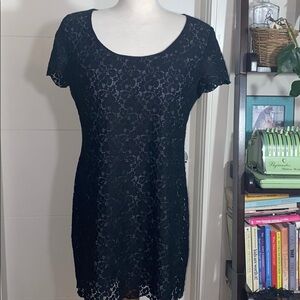 Black lace overlay Talula dress